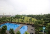 Three-bedroom apartment with large natural view for rent in Ciputra, Tay Ho, Hanoi